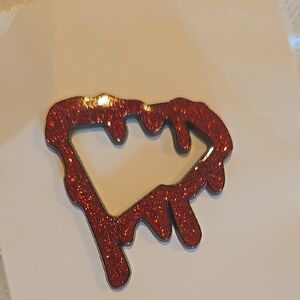 New Era Red Dripping Hat Pin